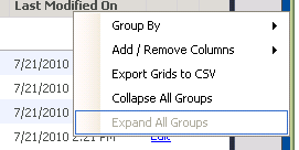 Expand or collapse views