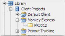 FileHold library structure example