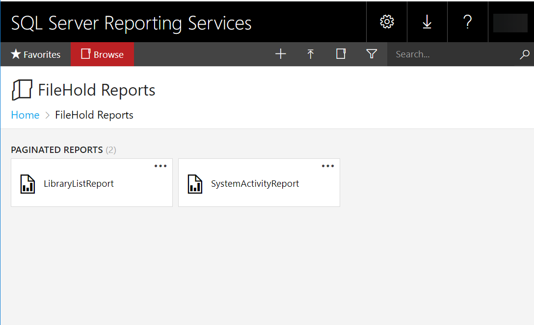 SQL Reporting Services uploaded reports